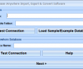 FoxPro Sybase iAnywhere Import, Export & Convert Software Скриншот 0