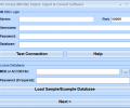 MS Access IBM DB2 Import, Export & Convert Software Скриншот 0