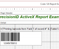 PrecisionID 1D Barcode ActiveX Control Скриншот 0
