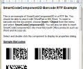 SmartCodeComponent2D Barcode Screenshot 0