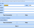MySQL Sybase iAnywhere Import, Export & Convert Software Скриншот 0