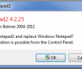Notepad2 Скриншот 1