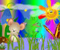 Mouse Clock ScreenSaver Скриншот 0