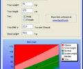 Blue Free BMI Calculator Скриншот 0