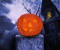 Halloween Pumpkin 3D Screensaver Скриншот 0