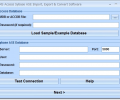 MS Access Sybase ASE Import, Export & Convert Software Скриншот 0