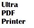 Ultra PDF Printer Скриншот 0