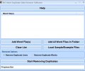 MS Word Duplicate Data Remove Software Скриншот 0