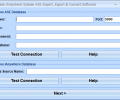 Sybase iAnywhere Sybase ASE Import, Export & Convert Software Скриншот 0