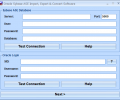 Oracle Sybase ASE Import, Export & Convert Software Скриншот 0