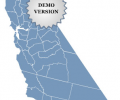 Locator Map of California Скриншот 0