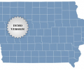 Locator Map of Iowa Скриншот 0