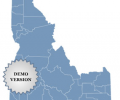 Locator Map of Idaho Скриншот 0