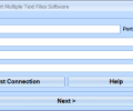 IBM DB2 Import Multiple Text Files Software Скриншот 0