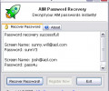 AIM Password Recovery Скриншот 0