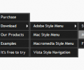 Vista Vertical Flyout Menu Скриншот 0