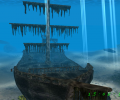 Sunken Ship 3D Screensaver Скриншот 0
