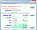 Canadian Sales Tax Calculator Скриншот 0