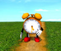 Running Clock 3D Screensaver Скриншот 0