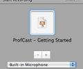 ProfCast for Macintosh Скриншот 0
