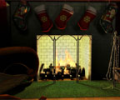 Free Fireplace 3D Screensaver Скриншот 0