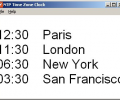 NTP Time Zone Clock Скриншот 0