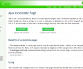Ajax Extensible Page Скриншот 0