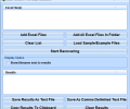 Excel Recover File Data Software Скриншот 0