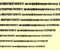 Hilbert Compressed Font PS Mac Скриншот 0