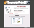 Reverse Cell Phone Lookup Скриншот 0