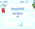 Snowman Skiing Скриншот 0