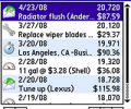 Vehicle Manager for Palm OS Screenshot 0