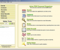 Aries PIM Personal Organizer Software Скриншот 0