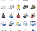 Professional Vista Software Icons Скриншот 0