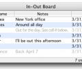 In-Out Board Mac Скриншот 0