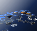 Gaia 3D Jigsaw Puzzle Screensaver Скриншот 0