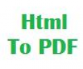 Html To PDF Скриншот 0