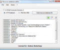 Resource Database Editor Скриншот 0