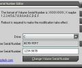 Volume Serial Number Editor Скриншот 0
