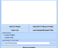 Convert Multiple FLV Files To MPEG or AVI Files Software Скриншот 0