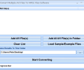 Convert Multiple AVI Files To MPEG Files Software Скриншот 0