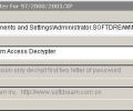 Access Decrypter Скриншот 0