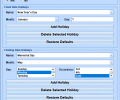 Excel Calendar Template Software Скриншот 0