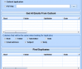Outlook Duplicate Email Remove Software Screenshot 0