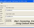 outlookEMLandMSGconverter Screenshot 0