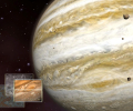 Jupiter 3D Space Screensaver Скриншот 0