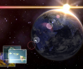 Earth 3D Space Travel Screensaver Скриншот 0