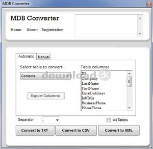 dbf to mdb converter freeware