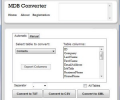MDB Converter Скриншот 0