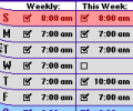 WeekUp Alarm Clock Скриншот 0
